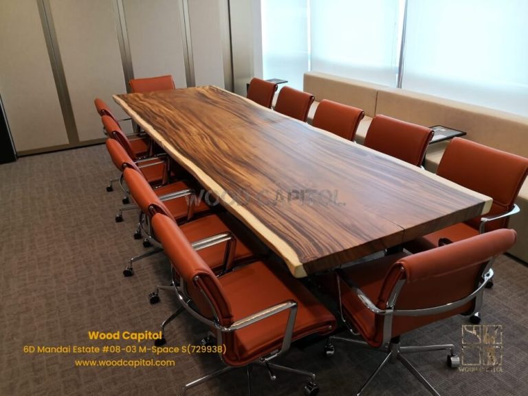 Live Edge Conference Table Singapore
